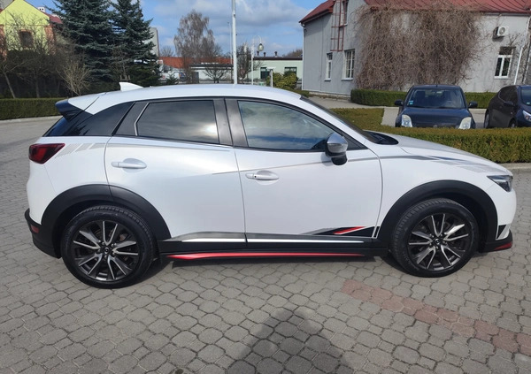 Mazda CX-3 cena 66900 przebieg: 169000, rok produkcji 2016 z Gołańcz małe 742